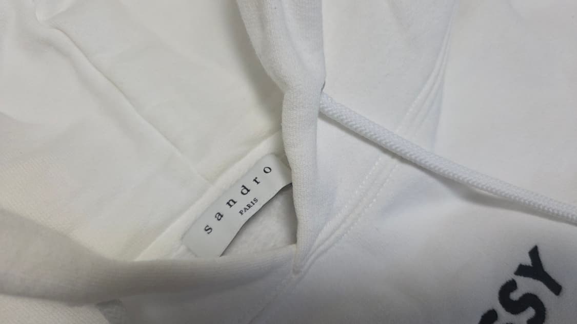 산드로 옴므 미스터 Messy 후드 티셔츠  상품이미지4