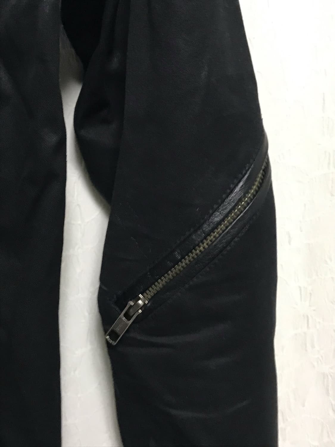 택포•빈티지 civarize vkei 펑크 더블 지퍼 후드 코팅 자켓 상품이미지5