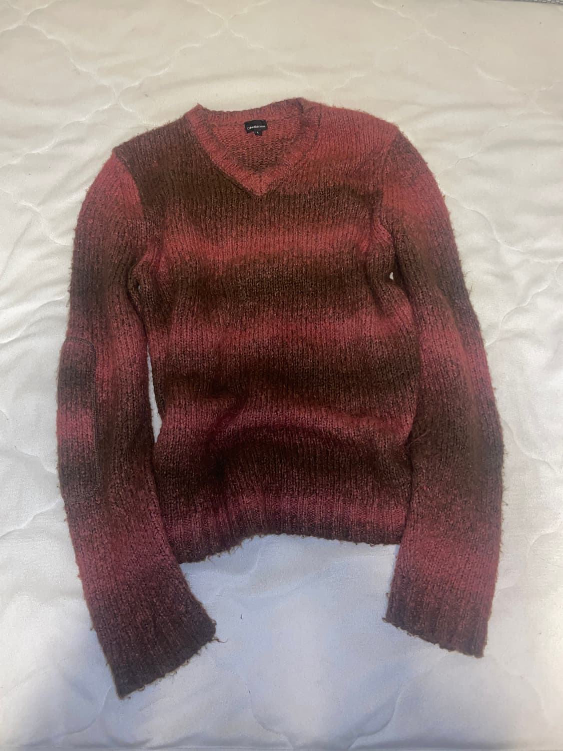 Calvin Klein Jeans 그런지 핑크 스웨터 상품이미지1