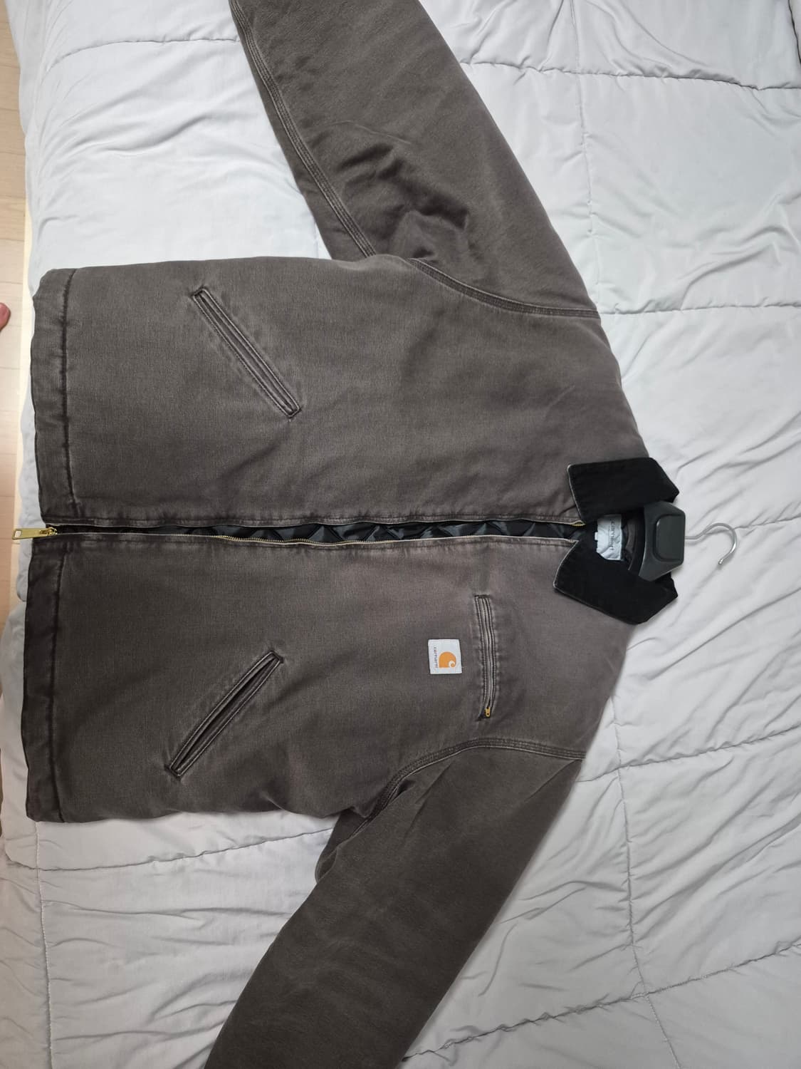 칼하트 WIP OG 디트로이트 자켓 토바코 블랙 xl 상품이미지1