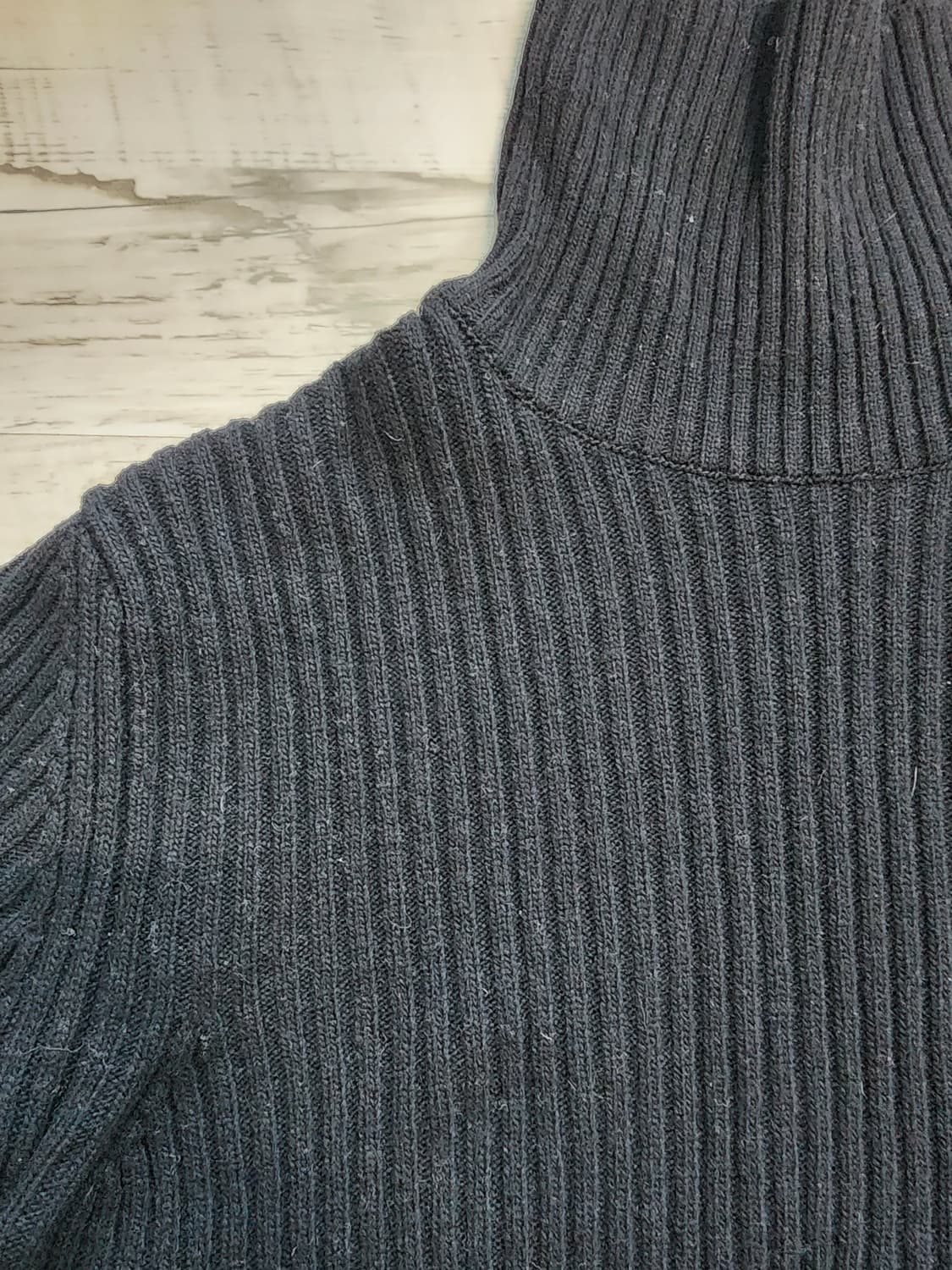 STUDIO TOMBOY 톰보이 울 터틀넥. 100~105 블랙 목티셔츠 상품이미지4