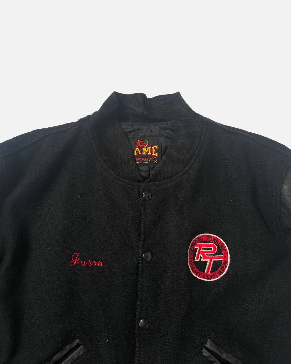 90s Redford hockey jacket 후루츠패밀리