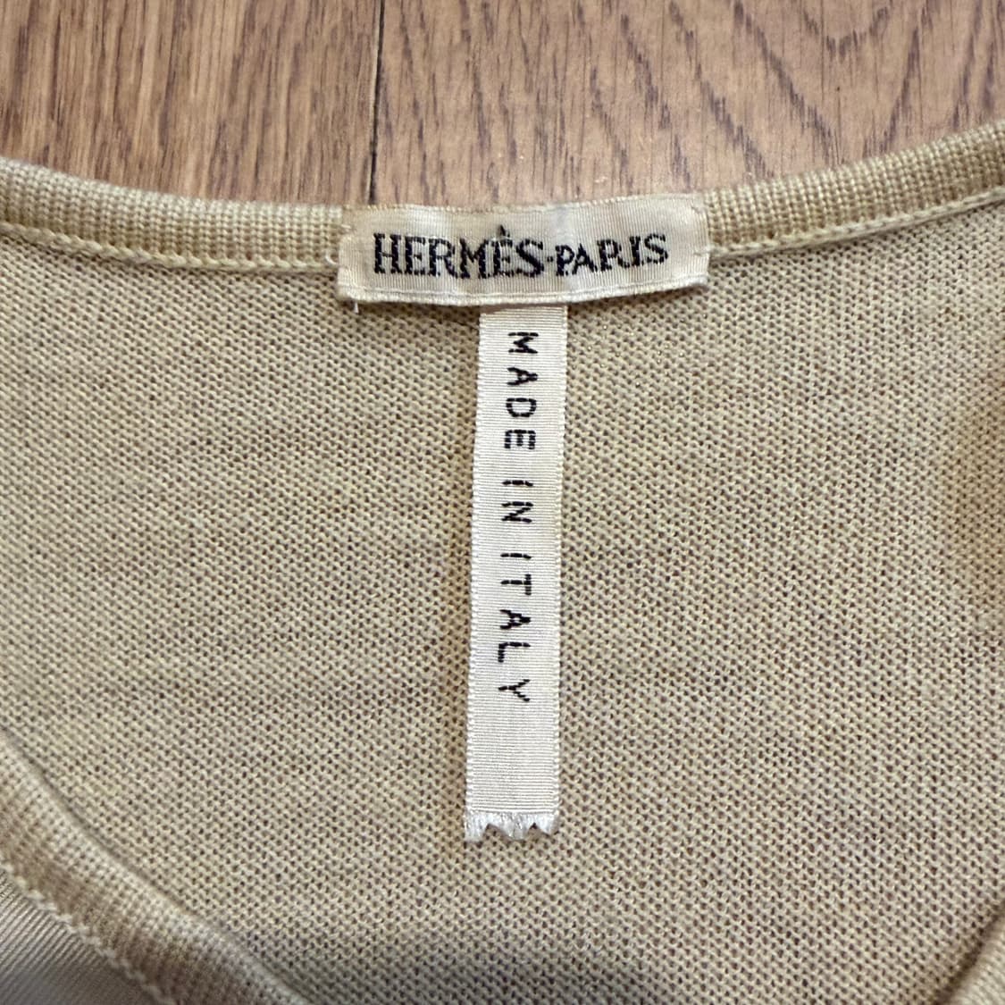 에르메스 트윈 세트 패턴 실크 가디건 상품이미지3