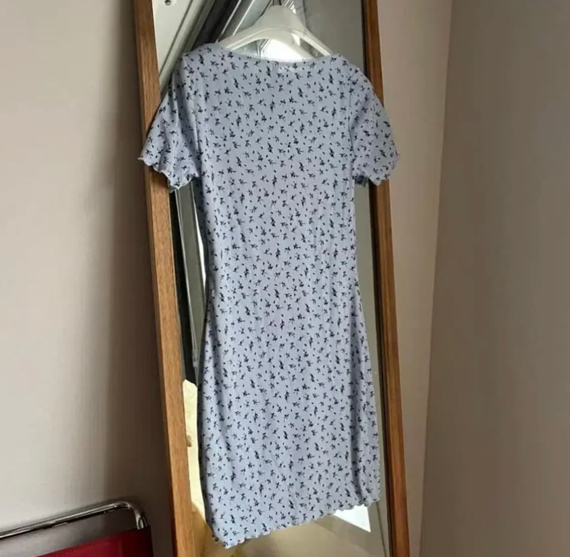 h&m lace trimmed bodycon dress 스몰사이즈  상품이미지5