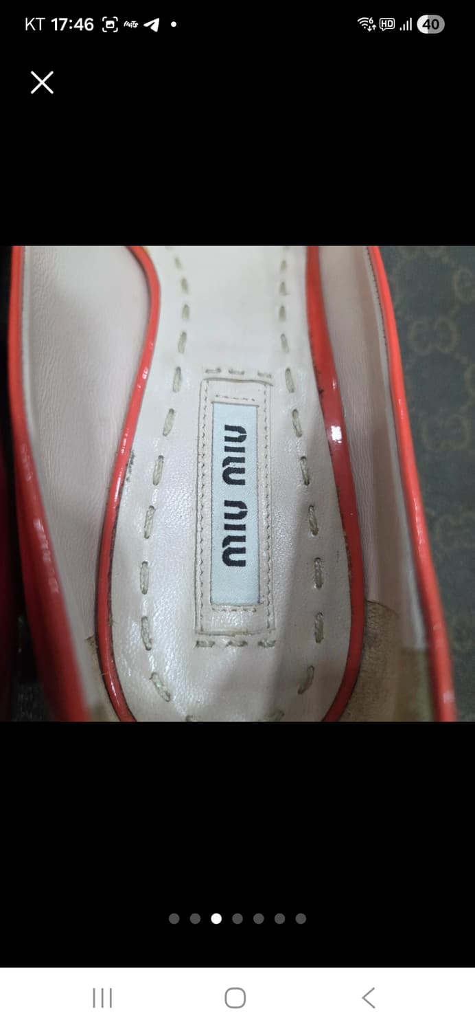 미우미우 크리스탈 오픈토 상품이미지3