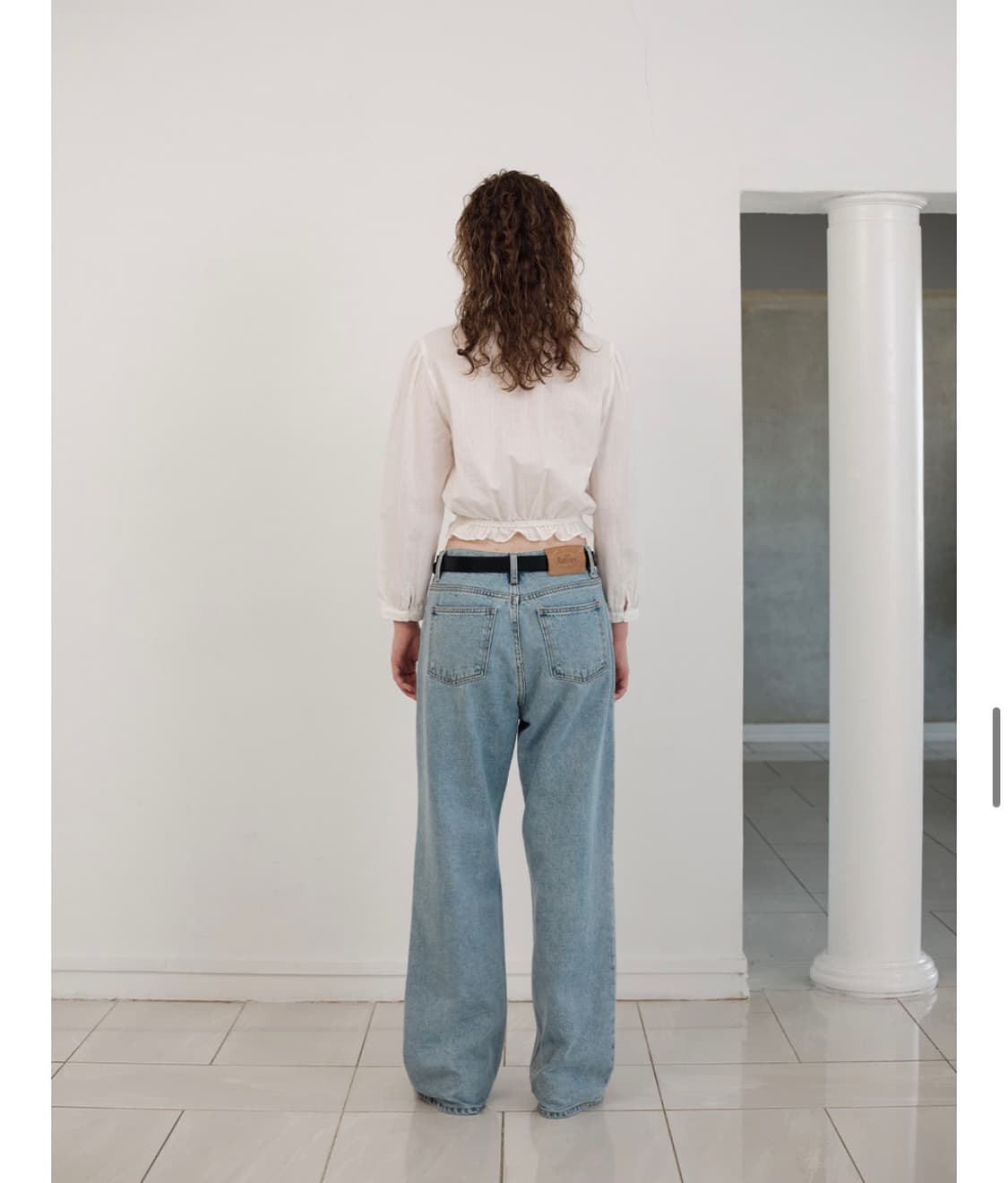 더바넷 대디루즈핏 데님 L사이즈 새상품 상품이미지3