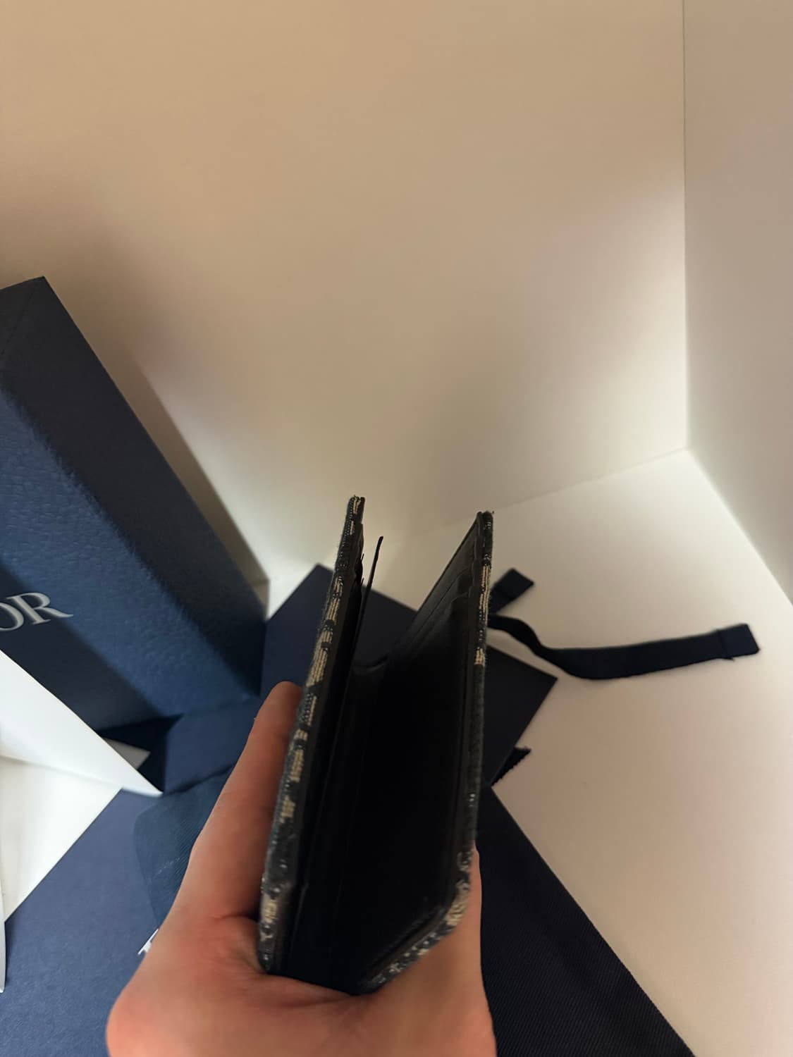 디올 오블리크 오거나이저 카드지갑 급처 상품이미지3