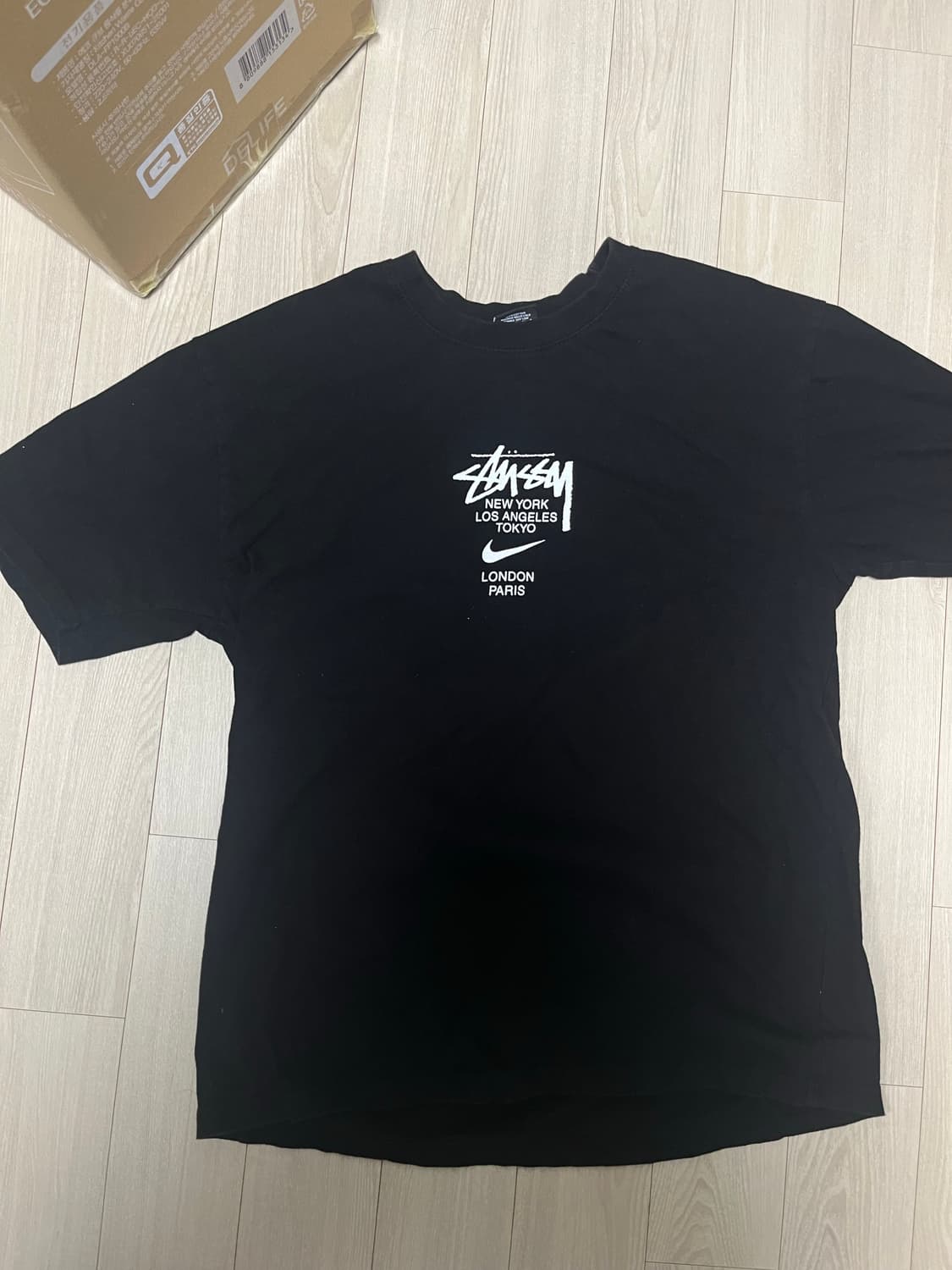 나이키x스투시 반팔 상품이미지1