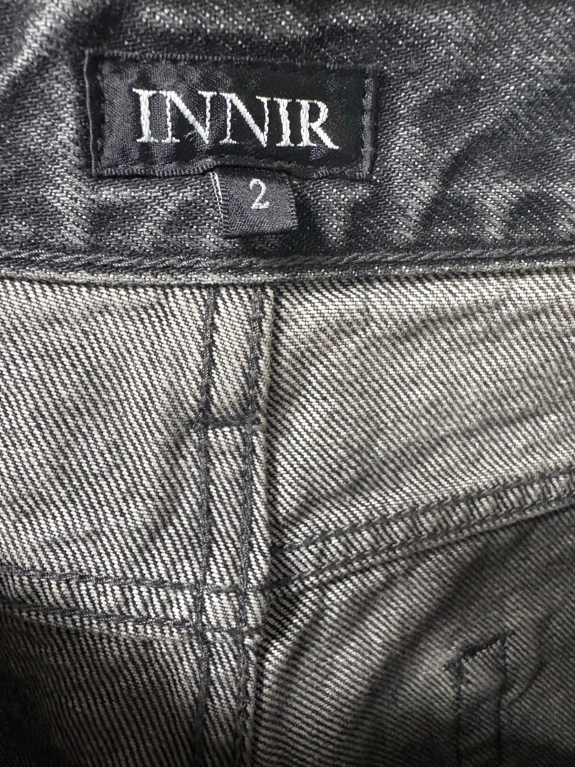 252 RELAXED FLARE DENIM JEANS 이니어 innir 상품이미지5
