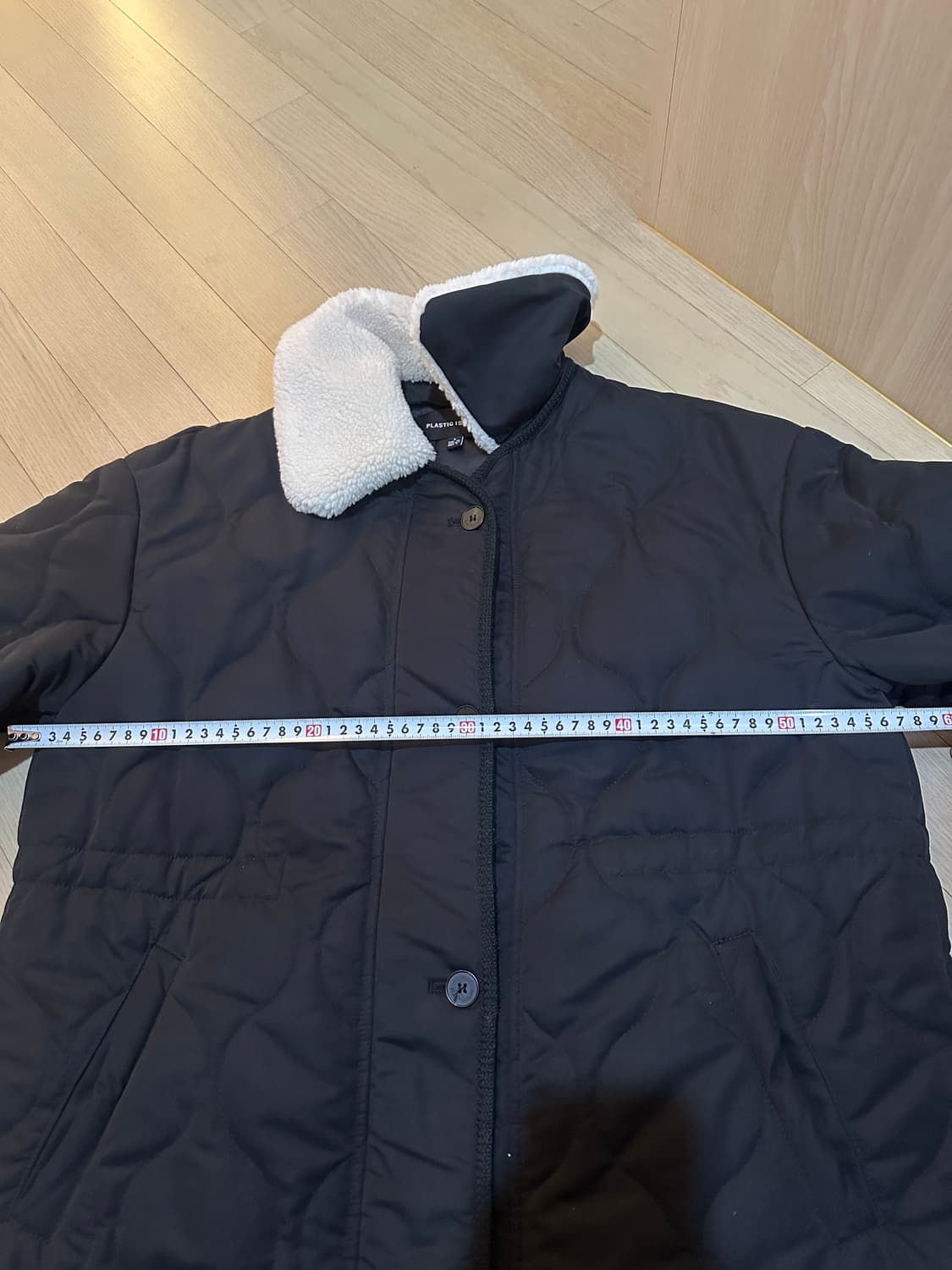 플라스틱아일랜드 누빔 퀼팅 자켓 S 상품이미지4