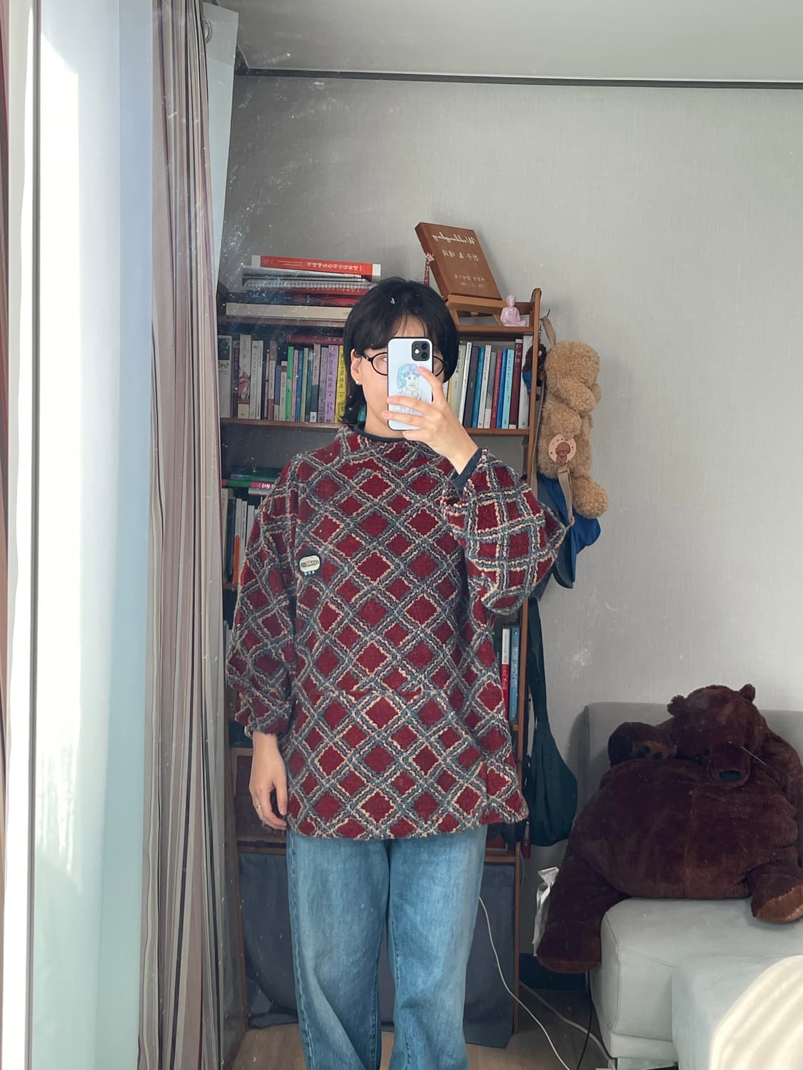 유럽 메이드 빈티지 패턴 상의 상품이미지3