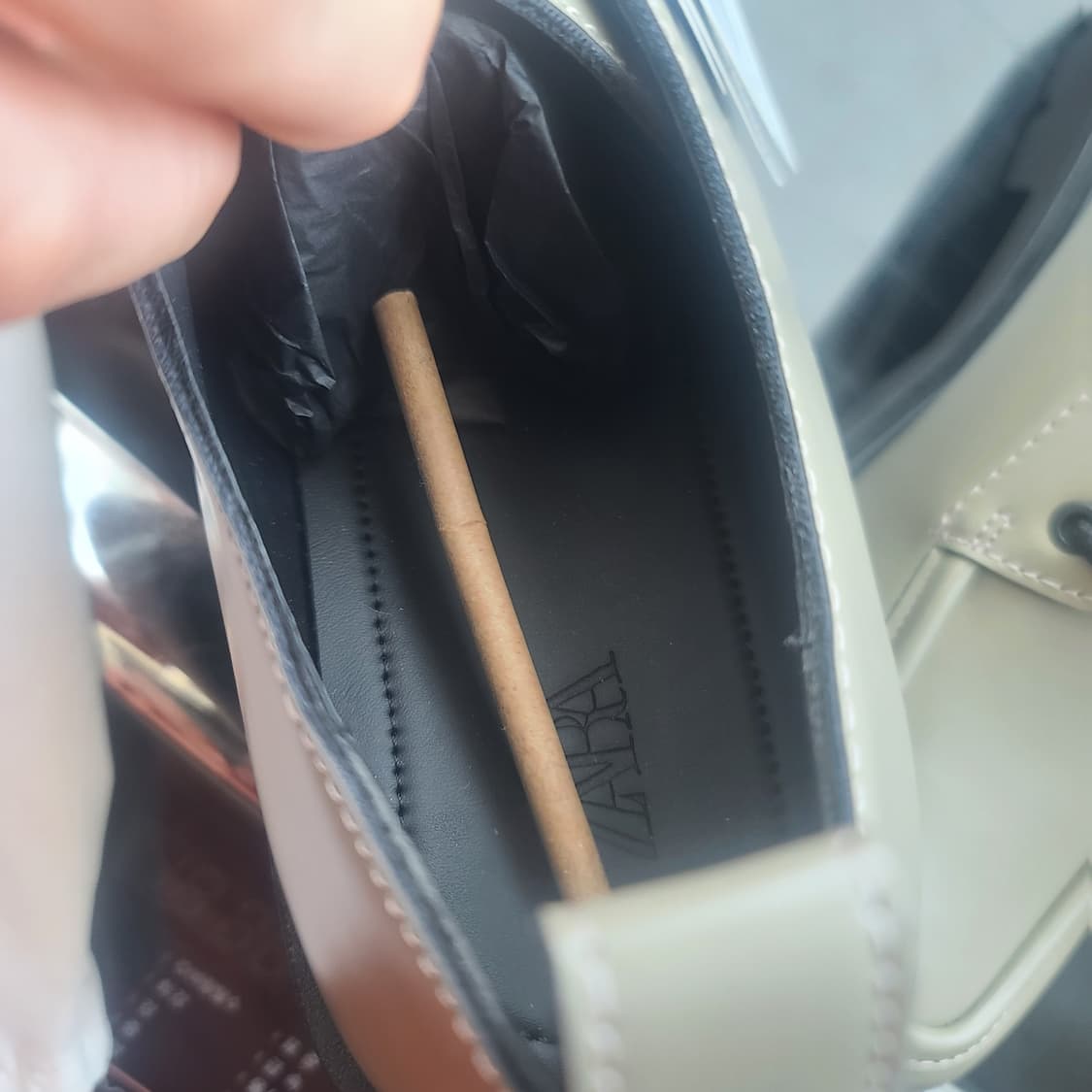 자라 zara 스퀘어토 구두 43싸이즈 새상품 팝니다. 상품이미지5