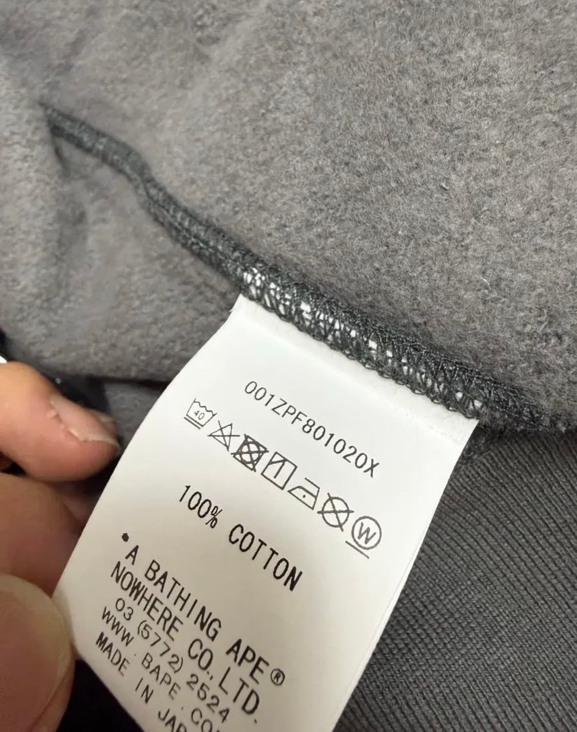 베이프 흑계 후드집업 / s 상품이미지8