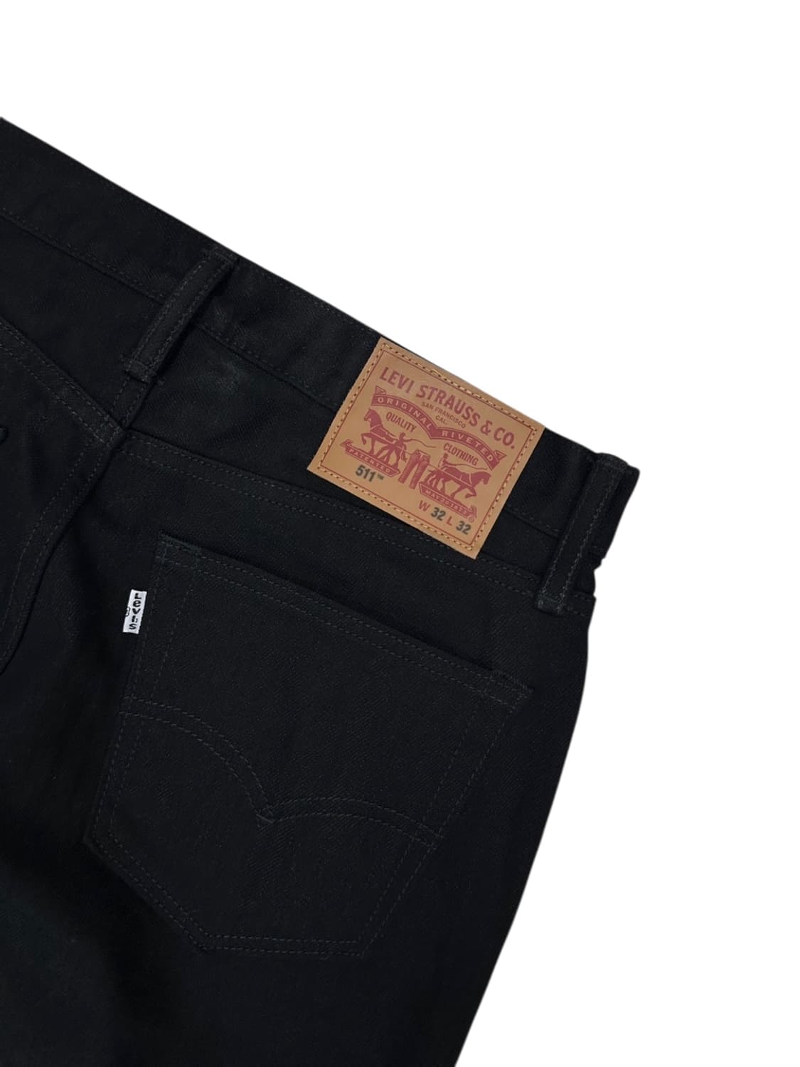 리바이스  511 기모 블랙 데님팬츠 (32,화이트탭) 상품이미지7