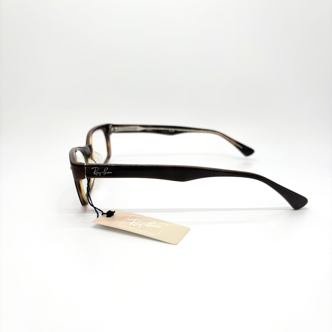 RAYBAN 레이밴 브라운 스퀘어 뿔테 상품이미지6