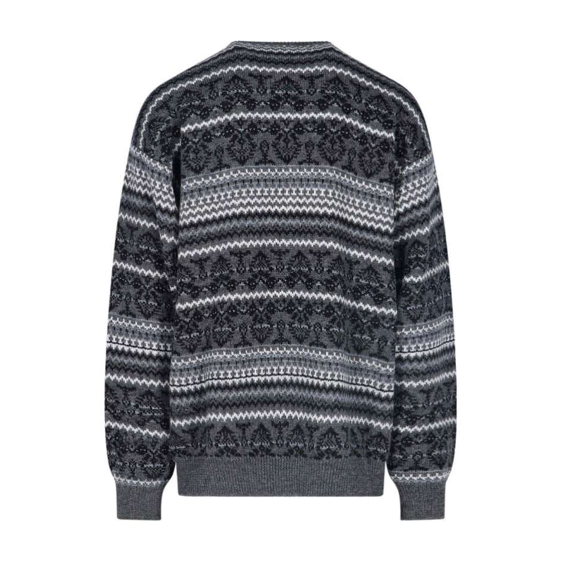 BALENCIAGA 발렌시아가 그레이 페어아일 울 니트 상품이미지2