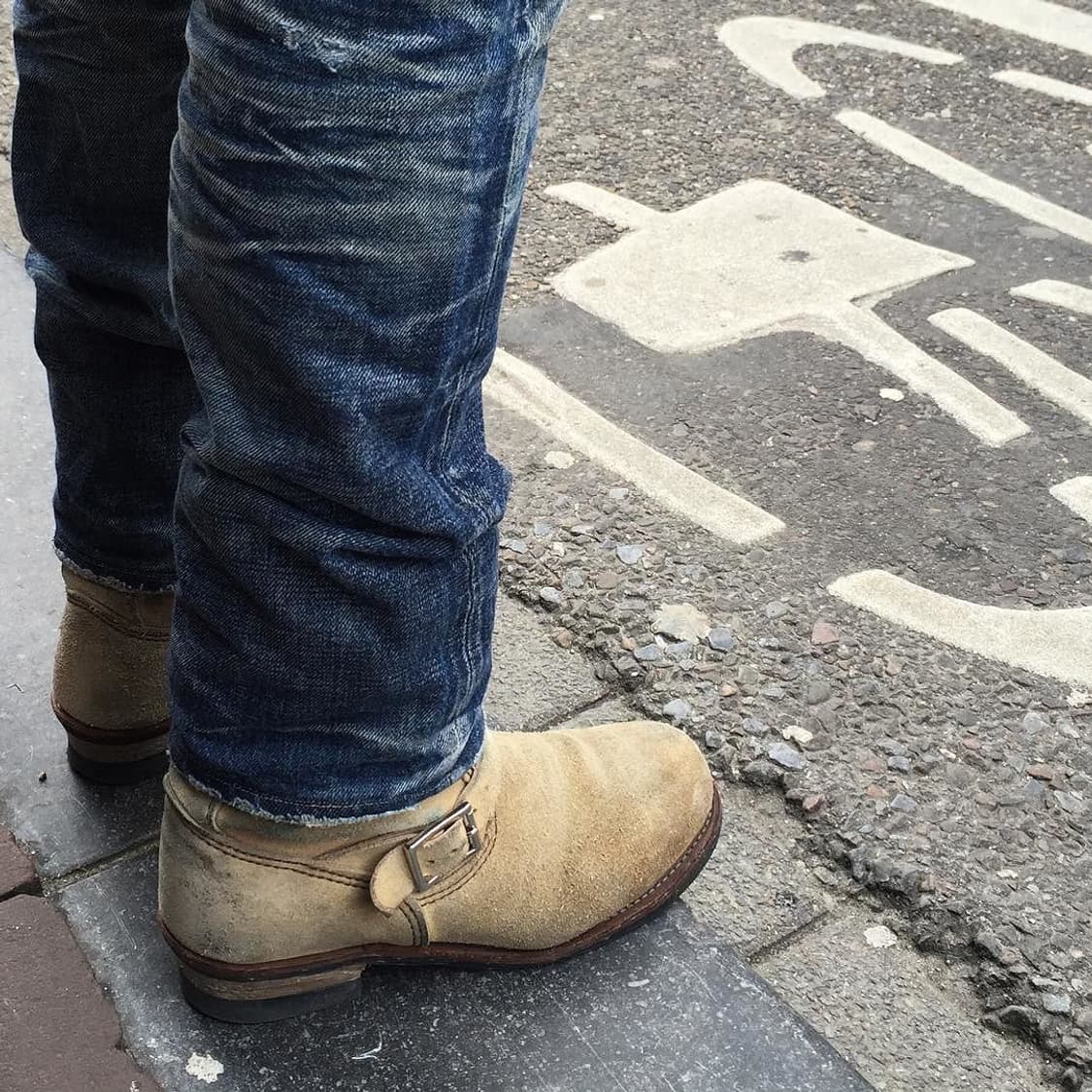 9D) 레드윙 8268 러프아웃 카멜스웨이드 엔지니어부츠 270 상품이미지2