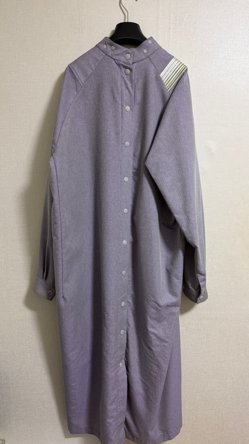 키코 코스타디노브 INEX 스냅 롱 셔츠 바이올렛 상품이미지5