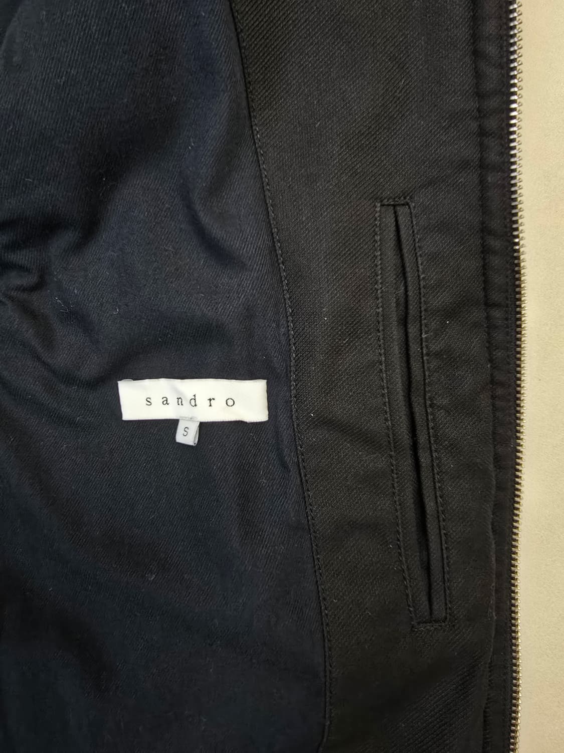 산드로 반목 패딩 베스트 상품이미지9