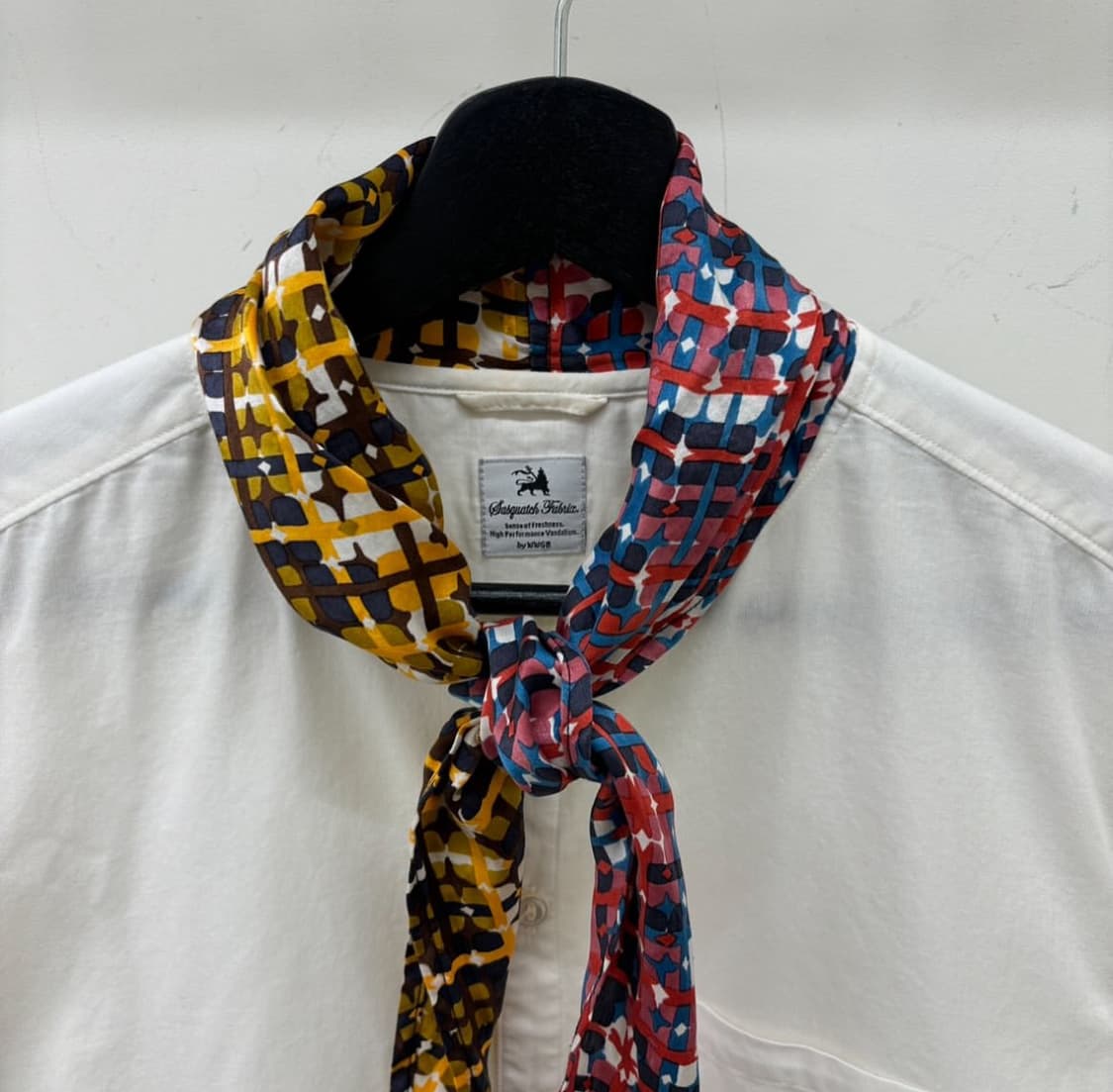 사스콰치패브릭스 스카프 셔츠 상품이미지2