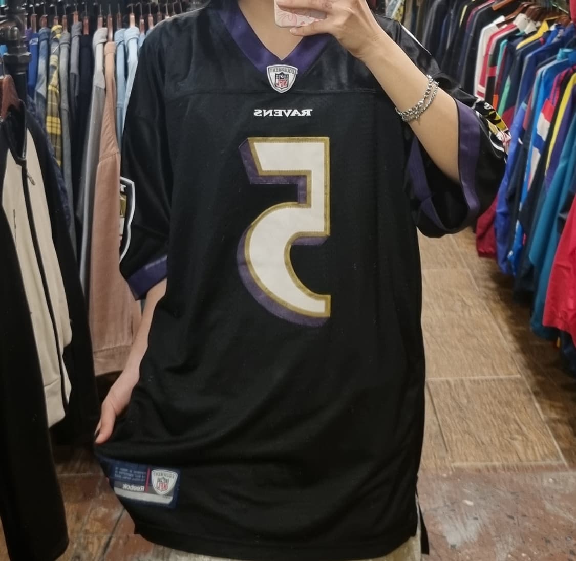 [Hi] NFL 풋볼져지 반팔티 블랙 상품이미지2