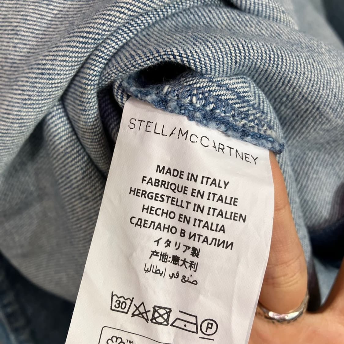 Stell mccart 멜빵 데님 원피스 상품이미지6