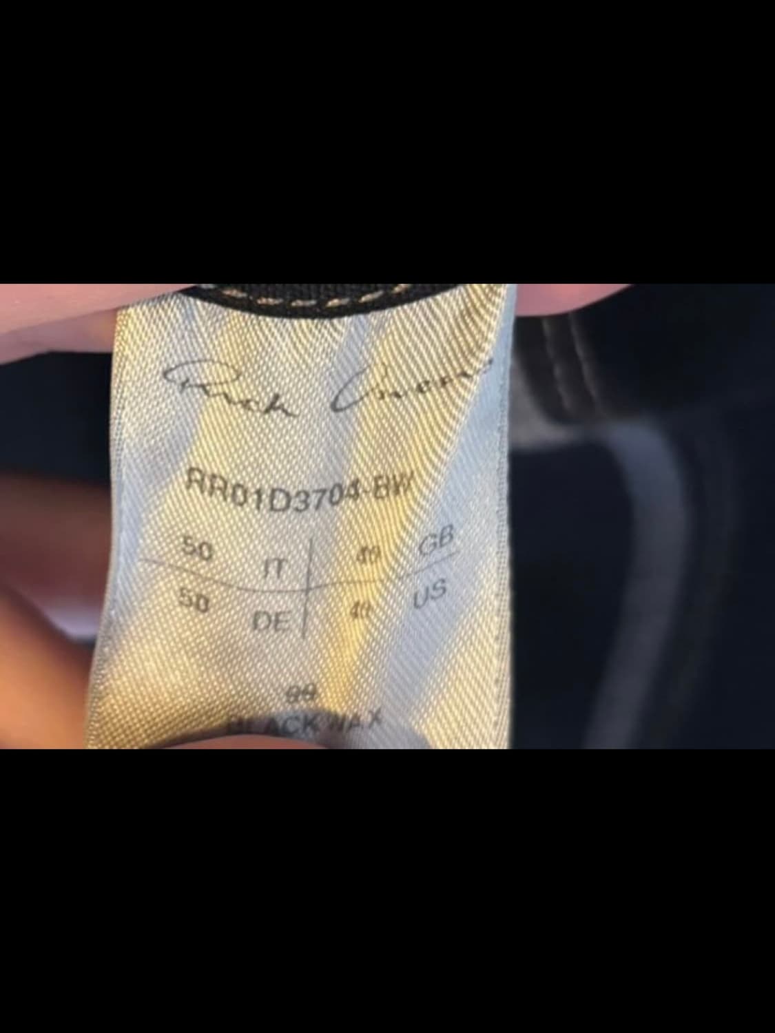 SS24 블랙 리도 워커 데님 자켓 상품이미지9