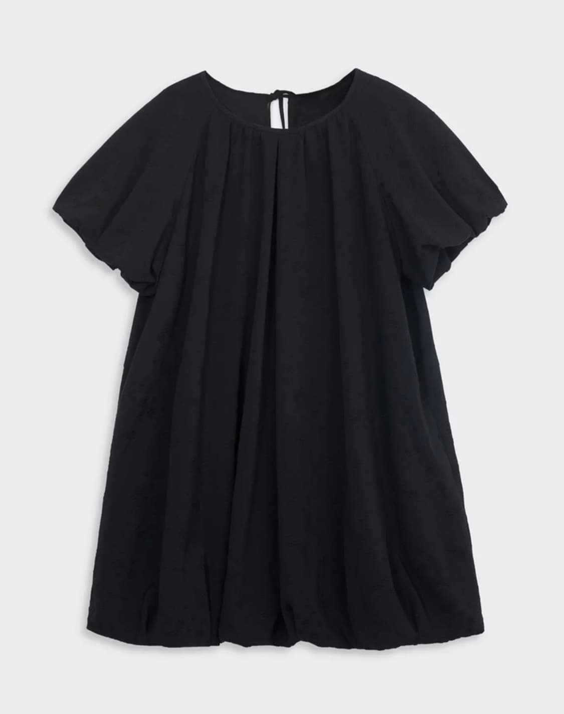 Cosmoss 코스모스 볼륨 미니 드레스 (플로럴 블랙)  상품이미지3