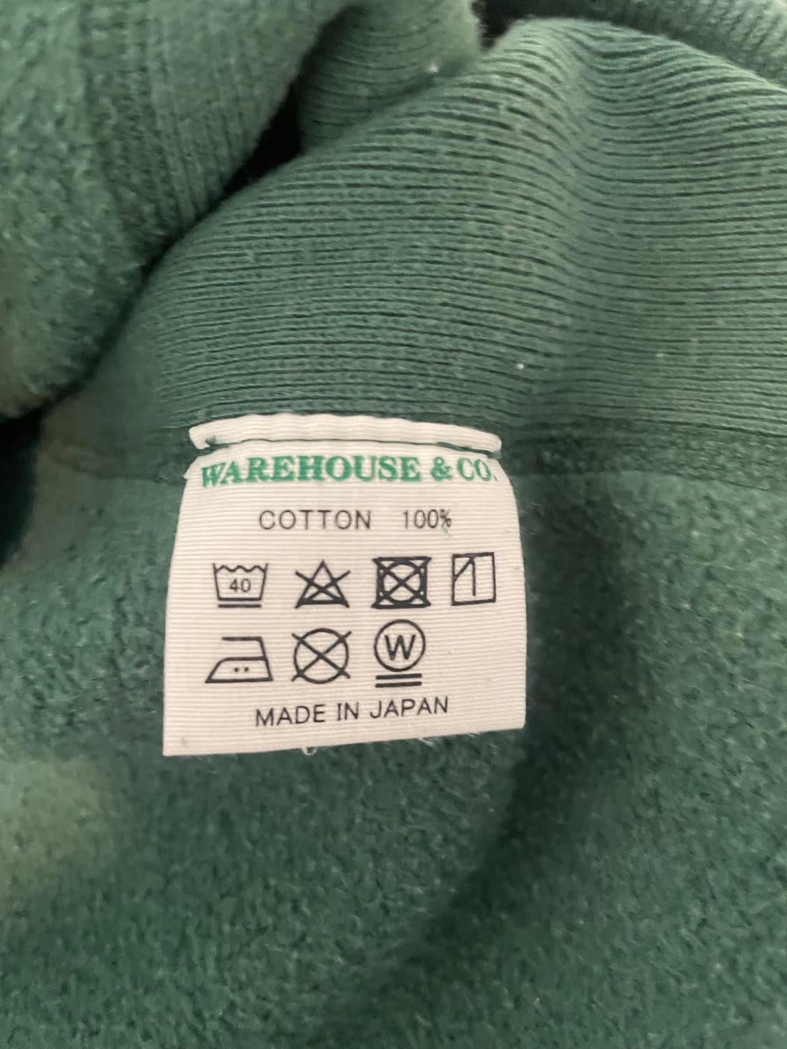 웨어하우스 Lot 484 Plain [Green] 상품이미지8