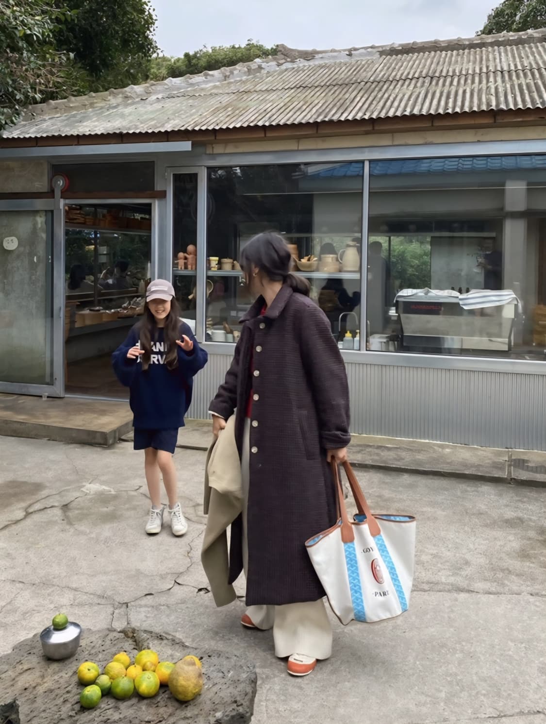 위꼬모 세이지 패딩코트 (네이비) 상품이미지2