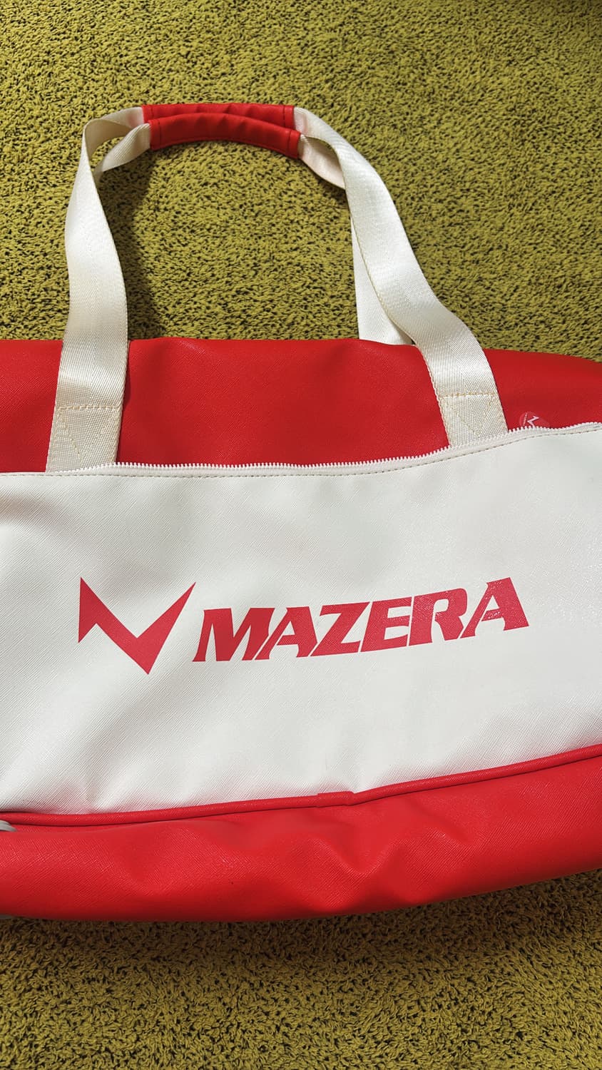 MAZERA 마제라 스포츠 가방 레드/화이트 상품이미지4