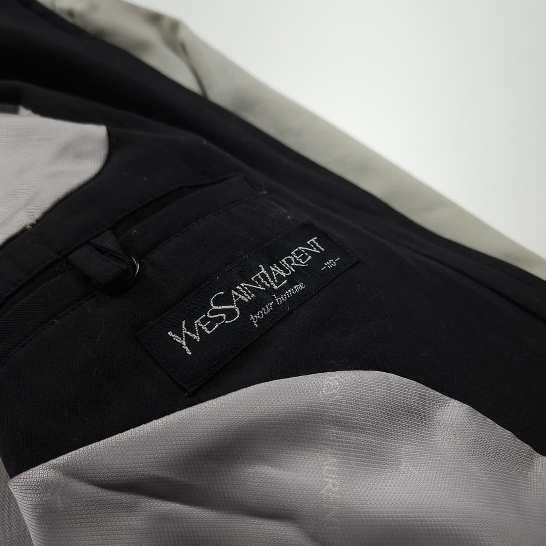 90s 입생로랑 자수로고 아카이브 해링턴 자켓 (XL) 상품이미지6