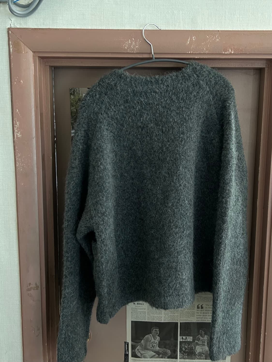 쿠어 알파카 가디건 상품이미지2