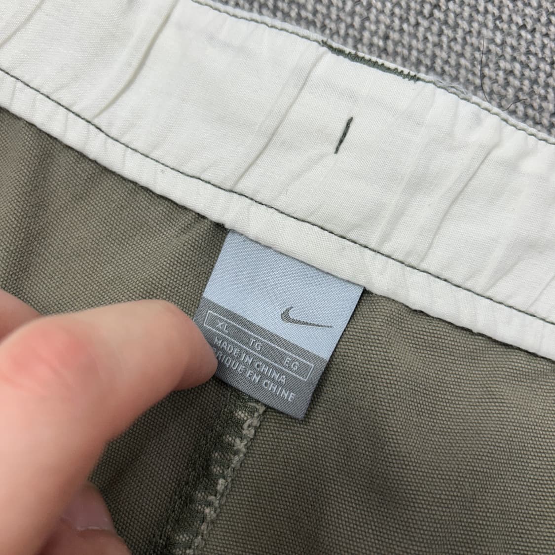 나이키 카키 카고 워크팬츠(XL) 상품이미지3