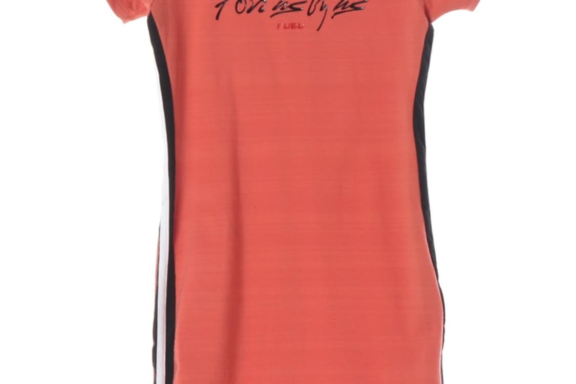 FUBU Y2K 스트릿 슬림핏 사이드라인 반팔 원피스 S 상품이미지4