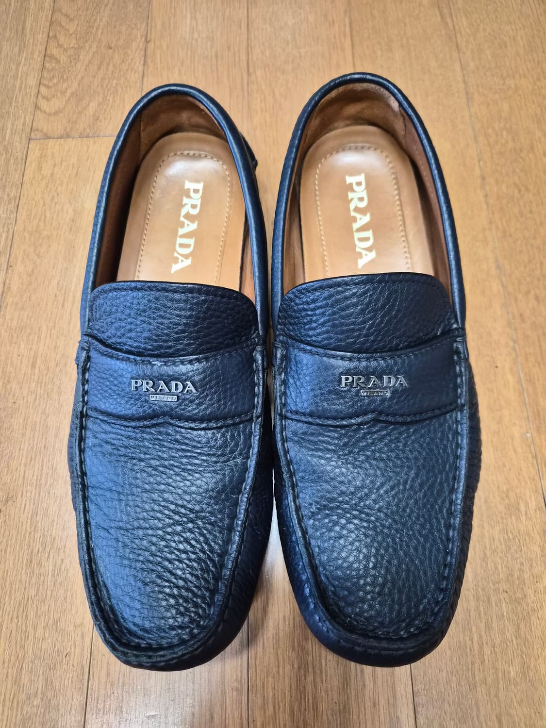 (정품) 프라다 로고 로퍼 265 (명품 남자 신발 스니커즈 구두) 상품이미지1