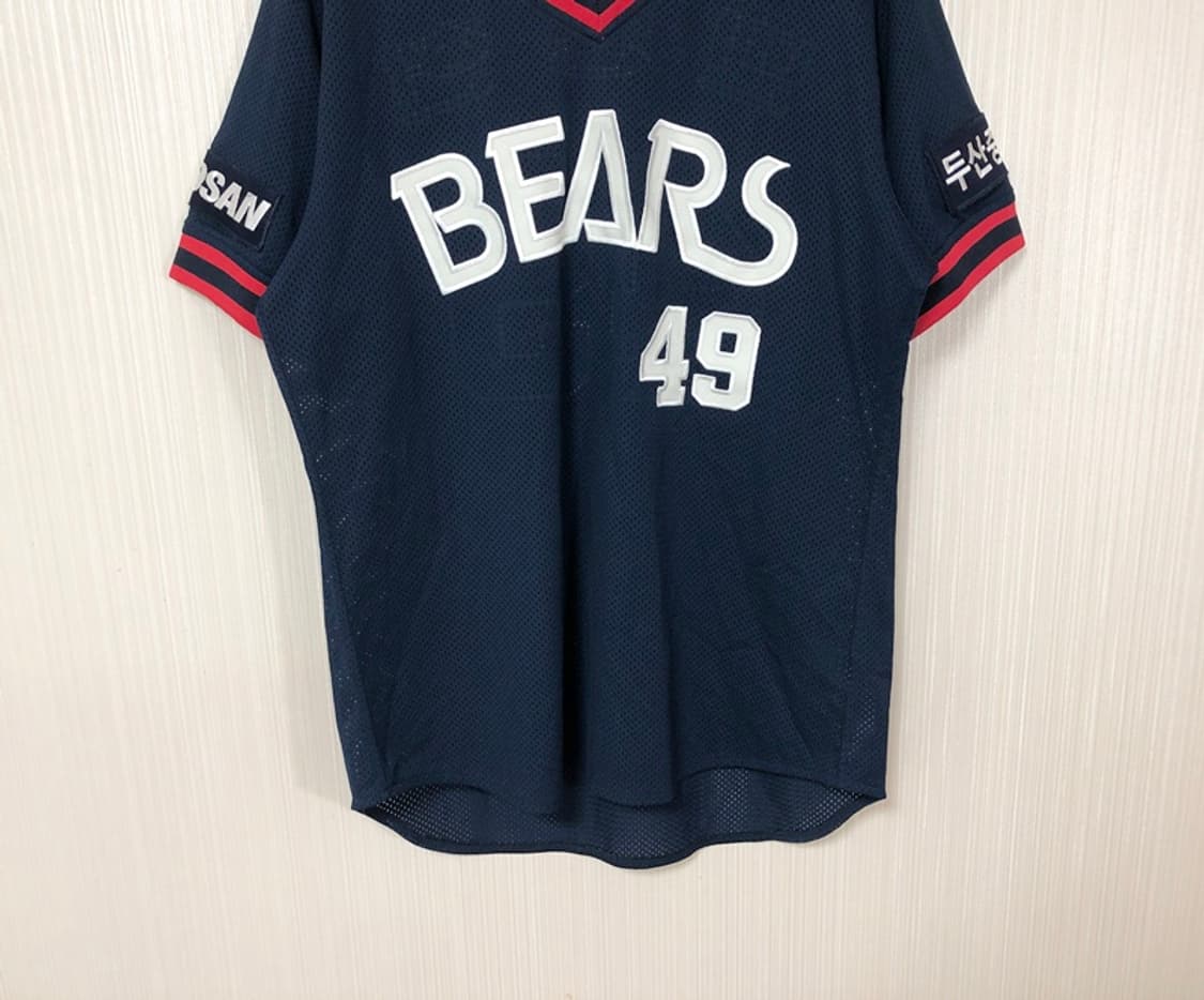 KBO 위팬 두산베어스 올드원정 유니폼/져지 105 #49 민병헌 상품이미지3