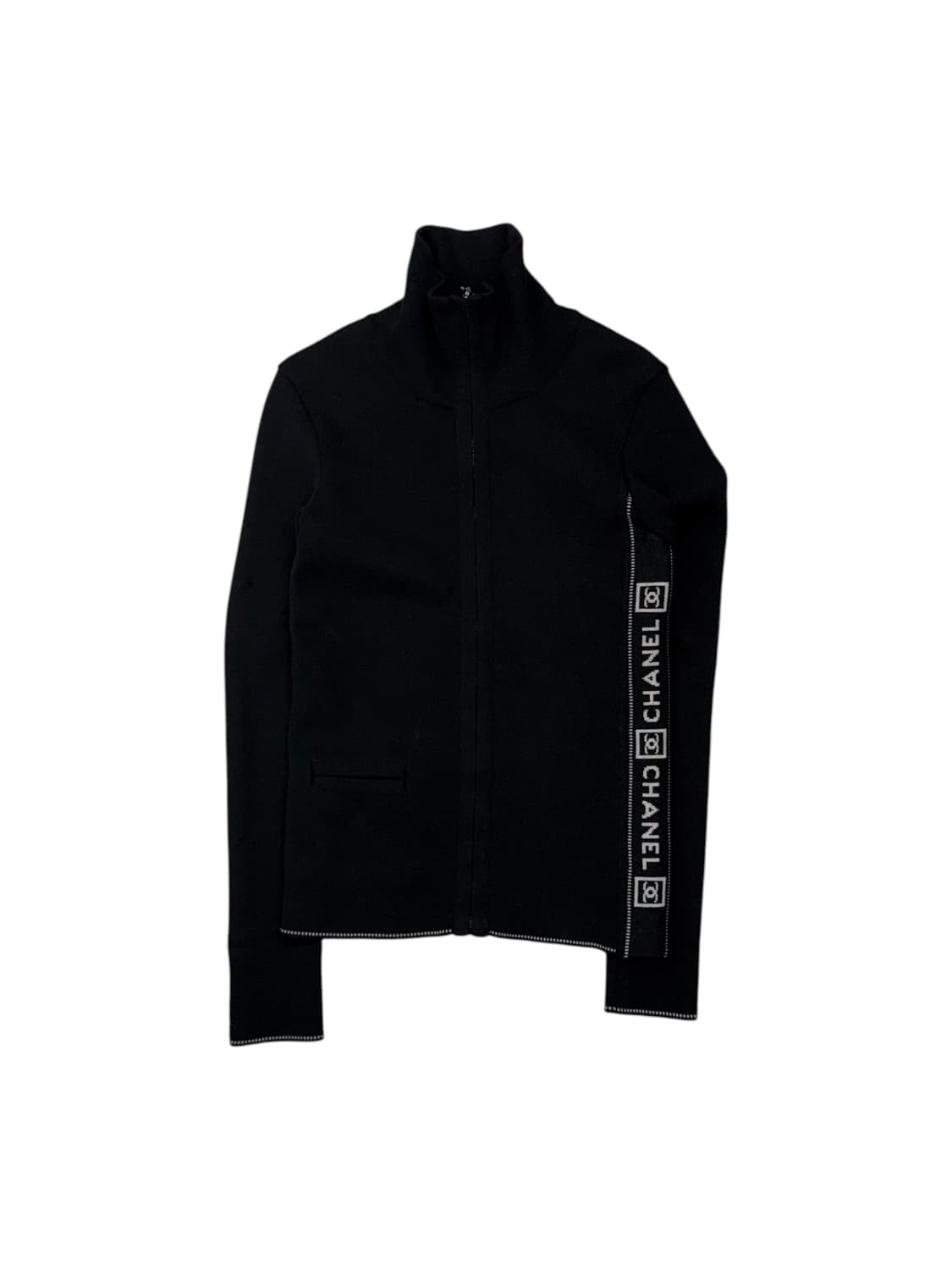 샤넬 아이덴티피케이션 울 집업 니트 상품이미지1