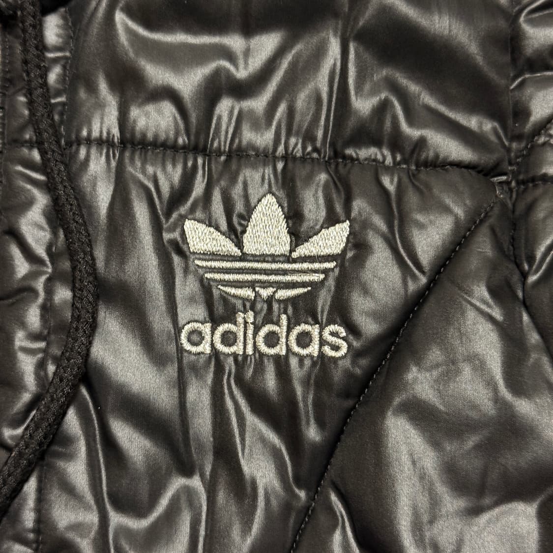 아디다스 Y2K 블랙 패딩 베스트 조끼 s  상품이미지4