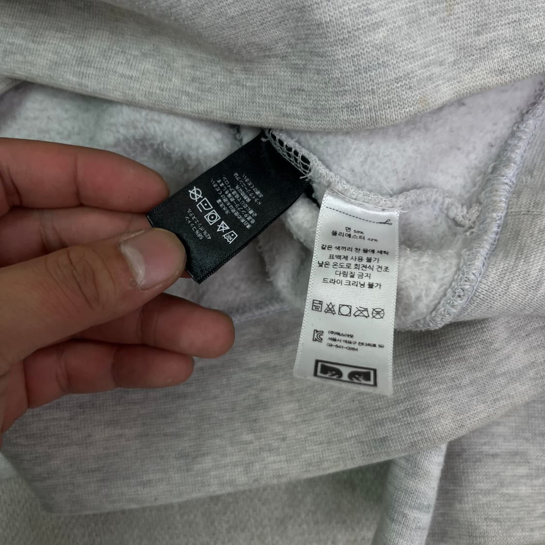 105 오베이 빅로고 후드티 상품이미지5