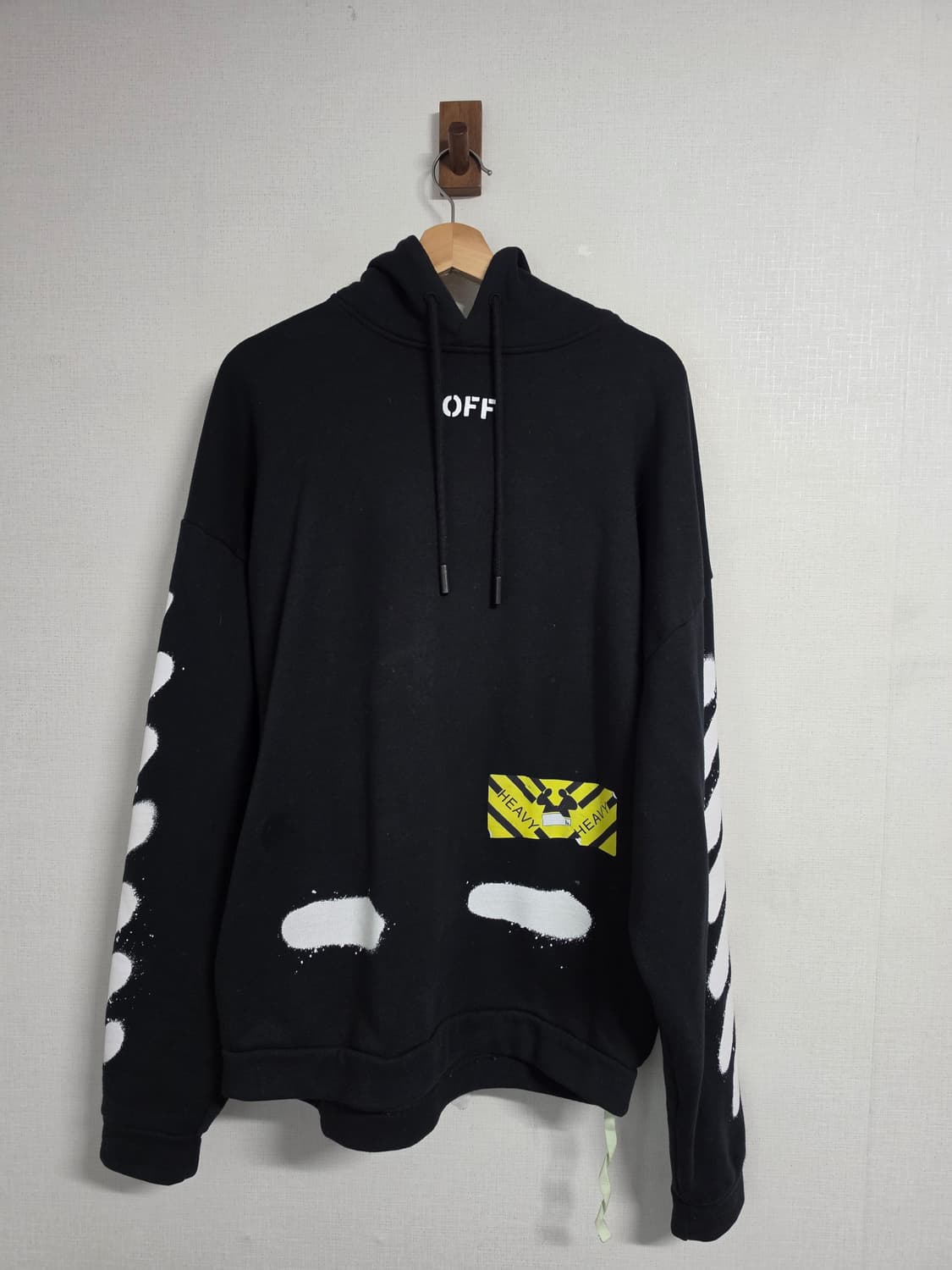 오프화이트 후드티 S 상품이미지1