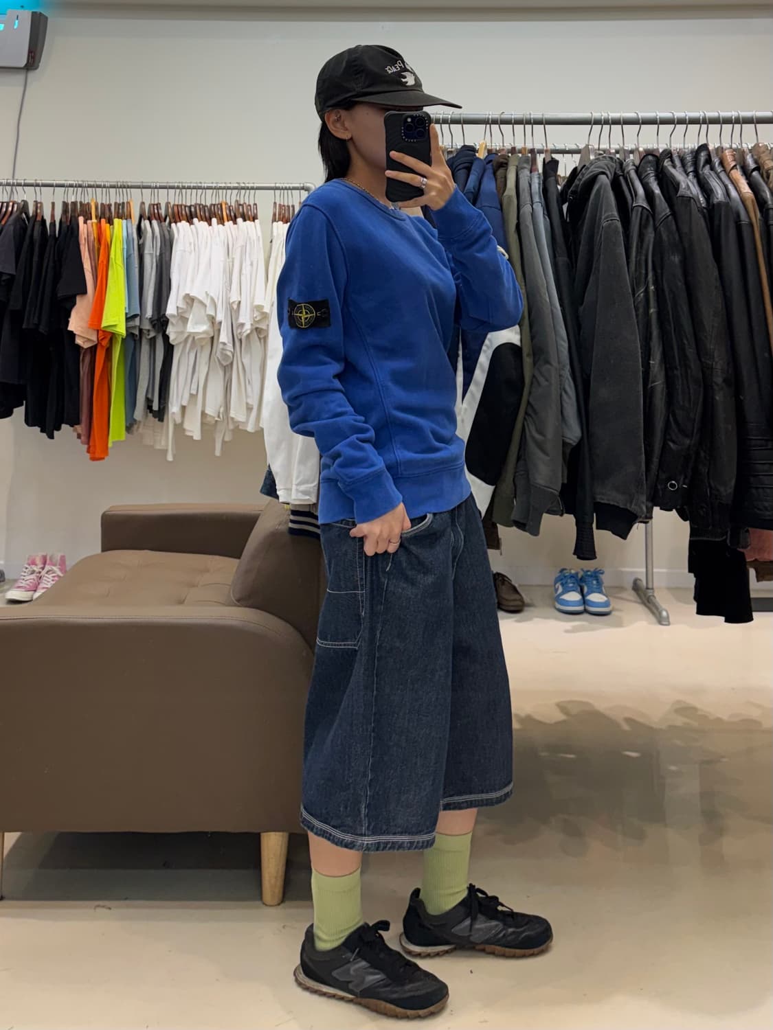 스톤아일랜드 와펜 맨투맨 상품이미지7