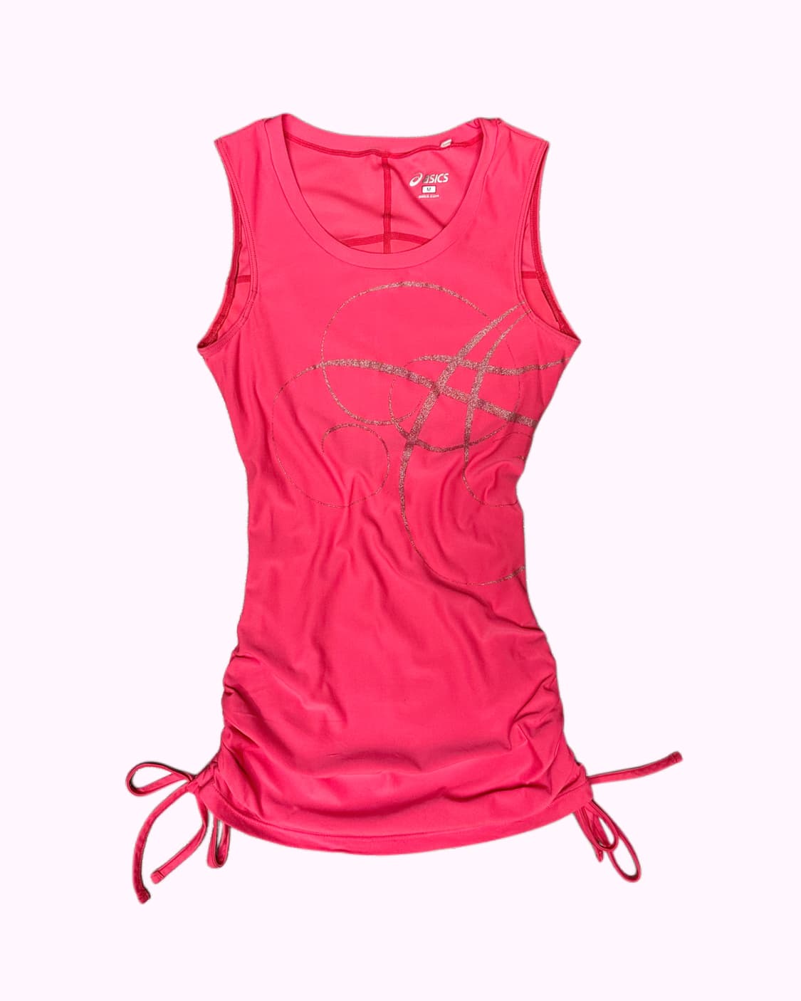 pink shirring sporty sleeveless 상품이미지1