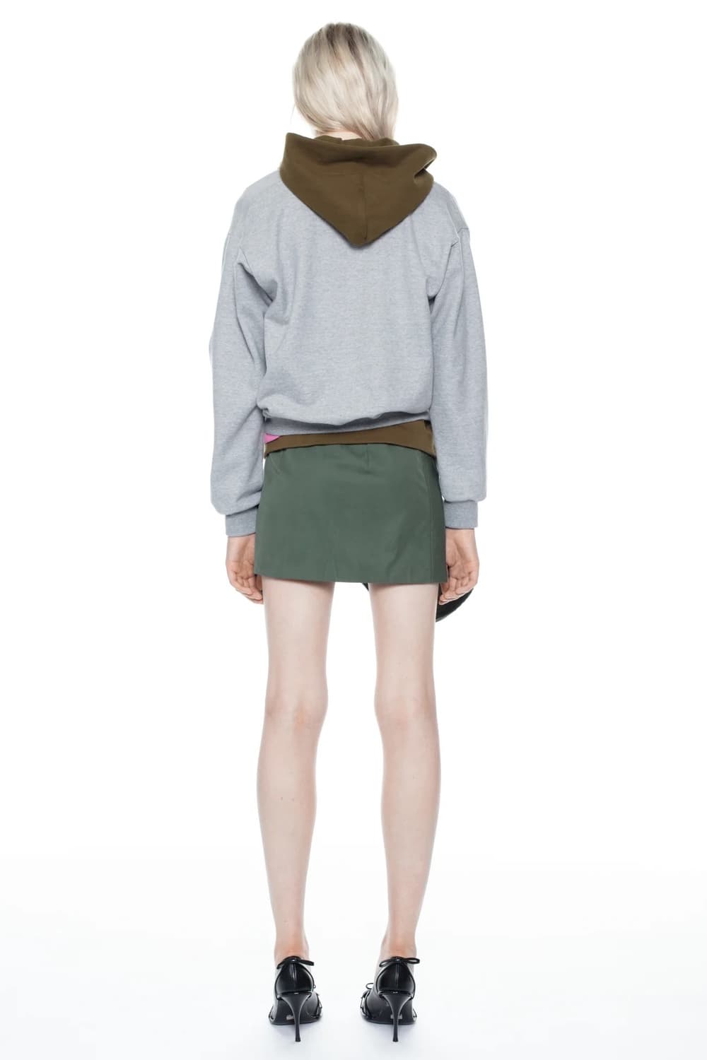 [M]어거스트 바론 All-in 25fw 트리플 후드티/그레이 카키 상품이미지9