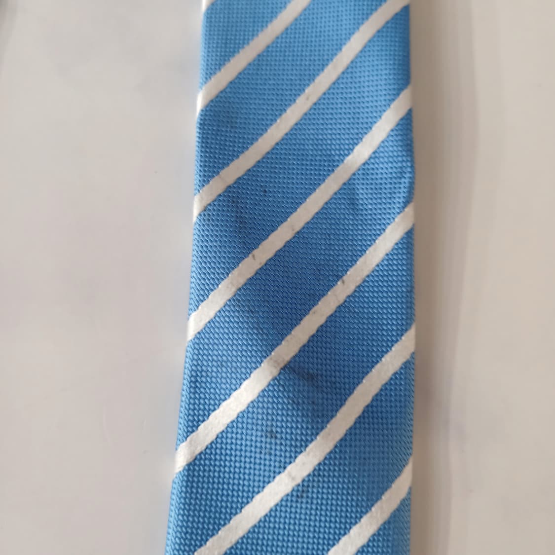 닥스 실크 블루 스트라이프 넥타이 8.2cm A등급 A19770 상품이미지10