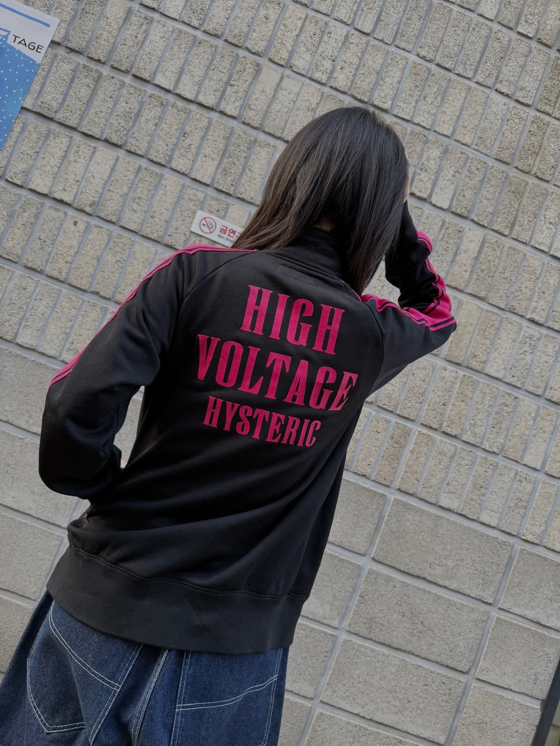 히스테릭 글래머 기타 지퍼 히스걸 집업 상품이미지7