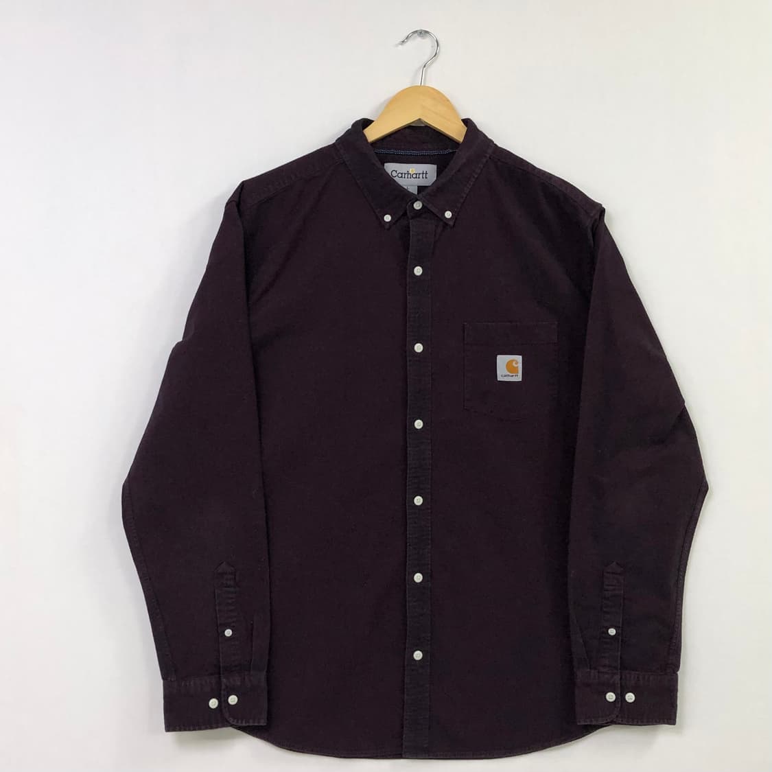 L 칼하트 버건디 워크 셔츠 상품이미지2