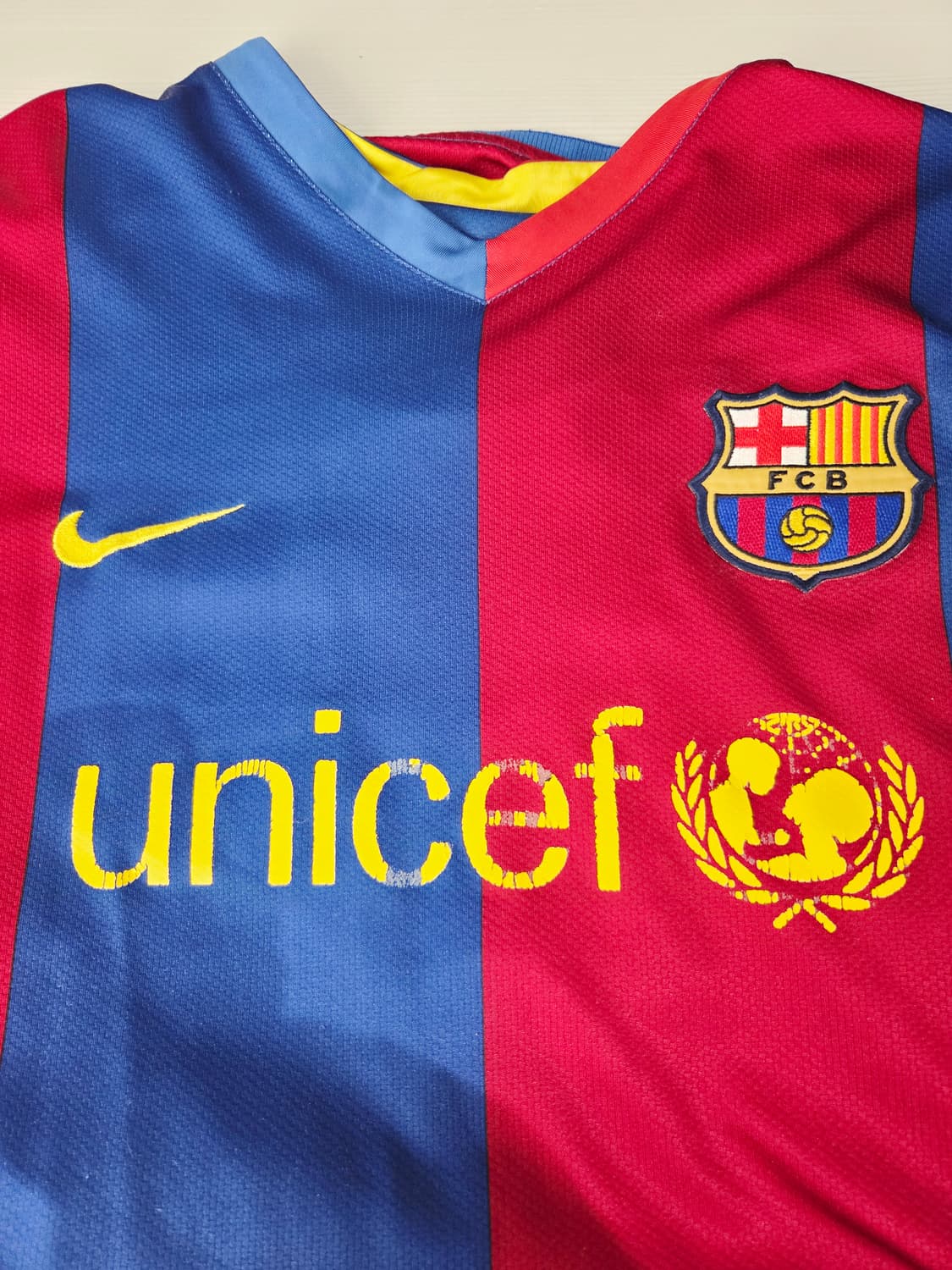 2006-07 시즌 FC 바르셀로나 리오넬 메시 홈 유니폼 상품이미지3