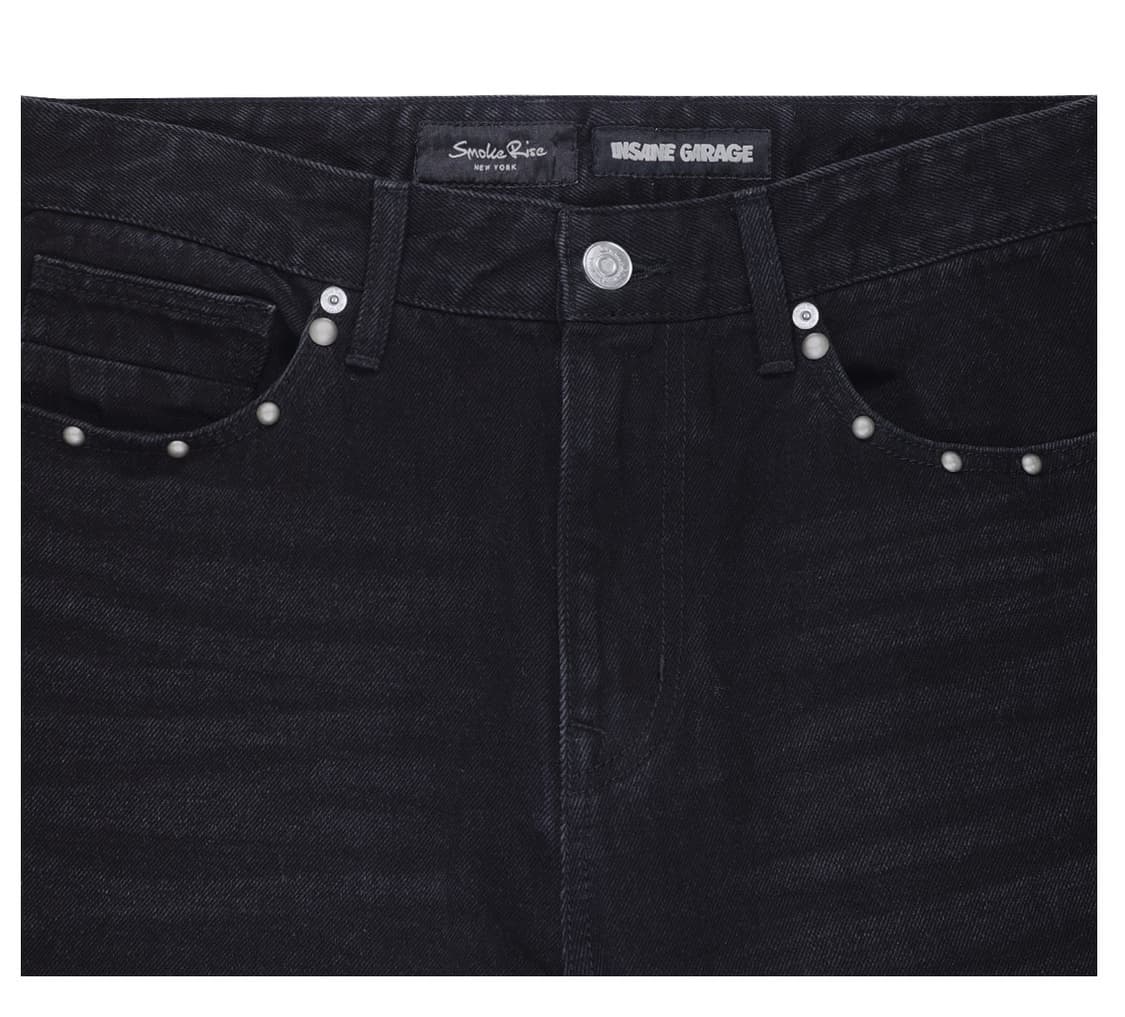 인게인개러지 스터드 블랙 진 상품이미지3