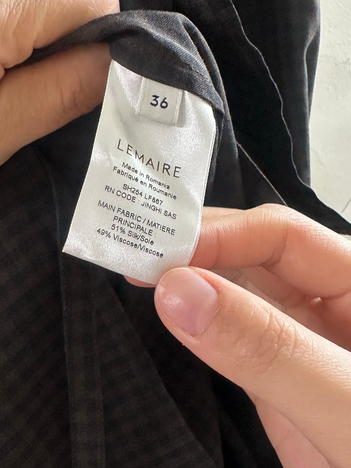 르메르 트위스트 셔츠 36 상품이미지4